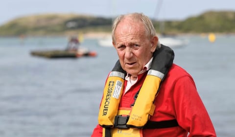 Lobster fisherman celebrated for 50 years of supporting charity swim
