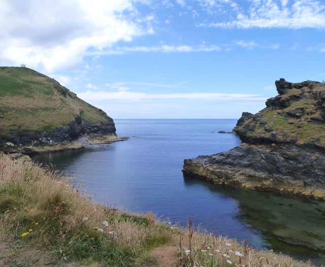 Boscastle with its spectacular harbour entrance