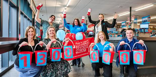 Supermarket giant extends charity pledge after £13m success