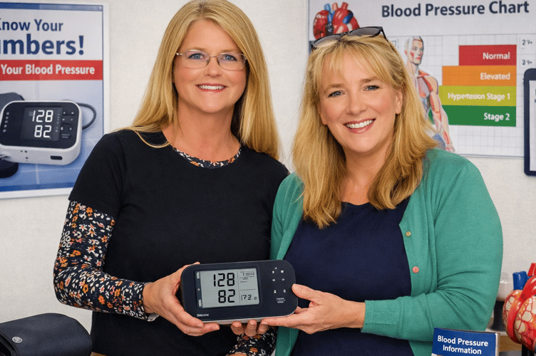 Alison Craven, Stroke Coordinator, and Catherine Churchward, NHS Stroke Nurse, who are helping lead the rollout of the initiative aimed at making stroke prevention and recovery support more accessible across Cornwall