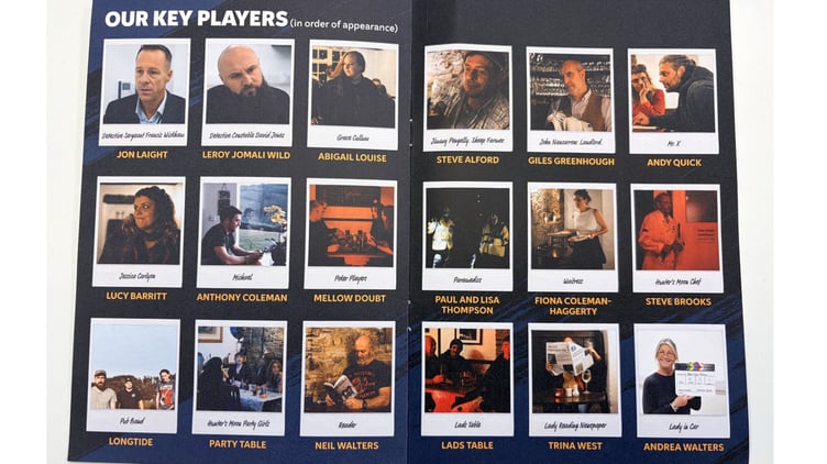 The cast list of those who perform in the new film, Best Goon Breem, which has been created by Eclectica Films
