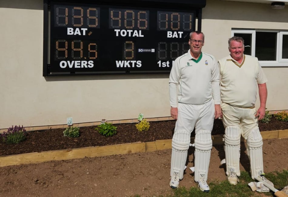 Pooley and Cole hit rapid centuries as Cornwall Over 50s Thirds win