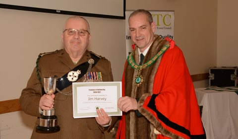 Cadet commander given prestigious honour