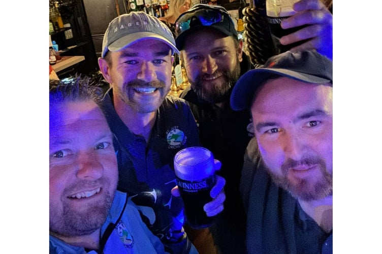 St Just CC senior players.