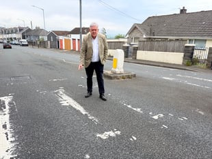 Road markings motion defeated despite safety concerns