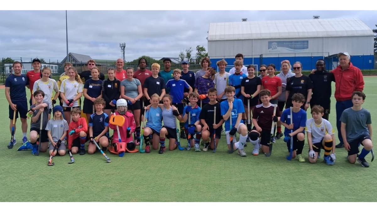 Bude Hockey Club enjoy visit from Premier League giants