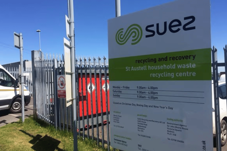 Cornwall Council says threats, aggression and violence towards staff and visitors will not be tolerated (Picture: SUEZ Cornwall)