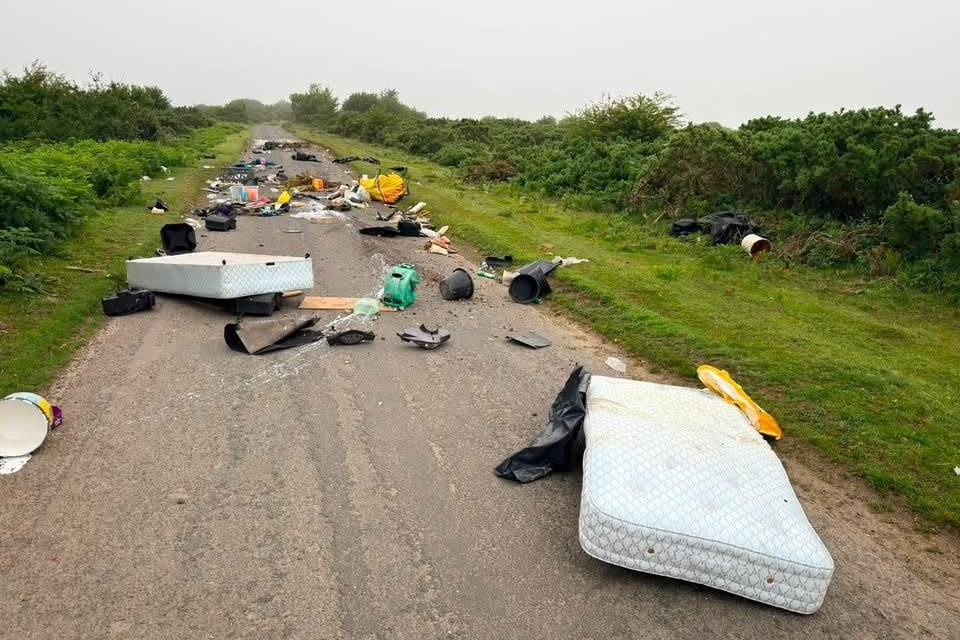 Cornwall Council increases fine for fly-tipping by 400 per cent