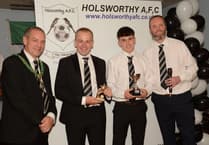 Martyn wins big at Holsworthy AFC's presentation night