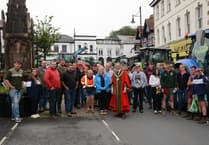 Tractors parade through Holsworthy to raise money for St Peter’s Fair Week