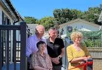 Official opening of new communal lounge