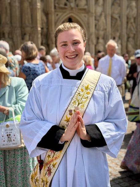 Mother Elizabeth Flaherty, who grew up in Holsworthy, has been ordained Deacon