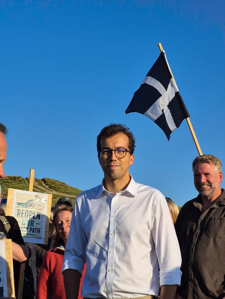 Noah Law, Labour MP for St Austell and Newquay