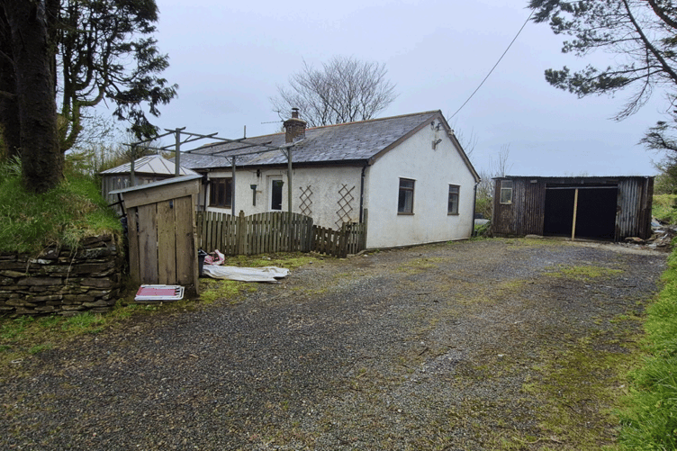 The location of the proposed properties near Camelford. (Picture: Cornwall Council)