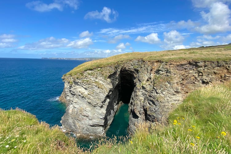 The coastal scenery near Port Gaverne in North Cornwall is breath-taking. (Picture: Andrew Townsend)