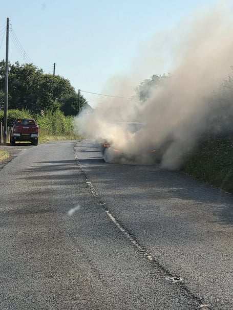 A388 Car Fire