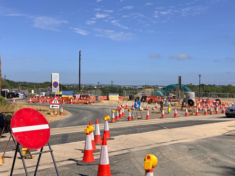 Night time works are set to begin later this month at the busy Stoketon Cross and Trematon Lane junction