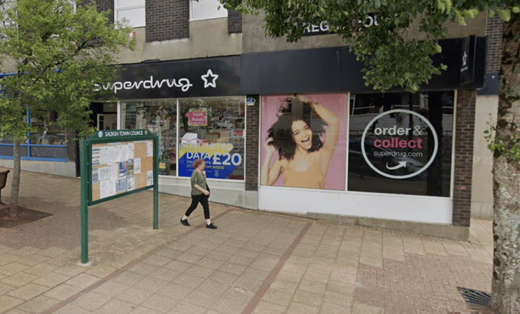 Police are appealing for information after a burglary at Superdrug in Saltash in the early hours of Sunday (Picture: Google Maps)