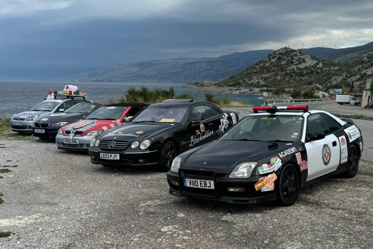 Cornwall Banger Rally Challenge 2025.
