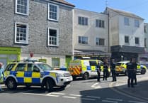 Three people believed to be injured as 'armed police' swoop on Truro city centre