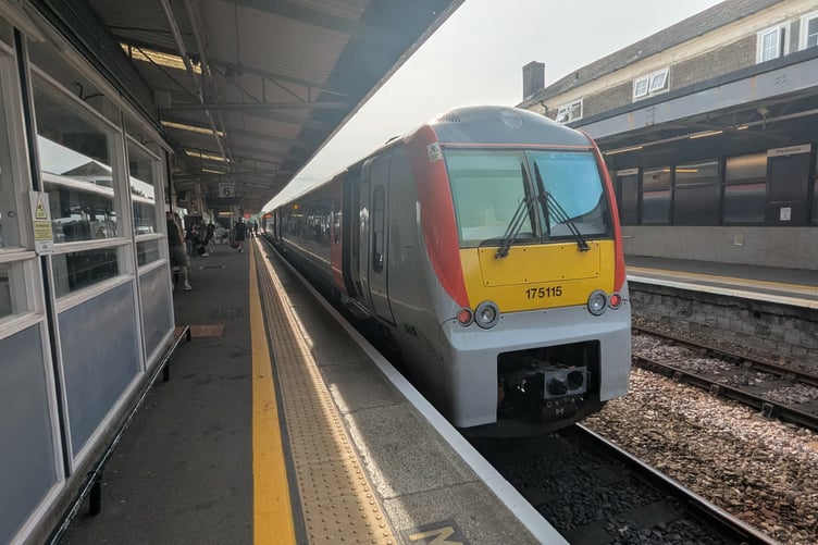 A Class 175 unit at Plymouth Station (Picture: Adam Wilton)