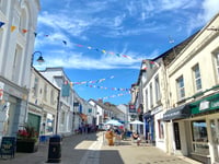 Woolly story about ancient bridge in market town