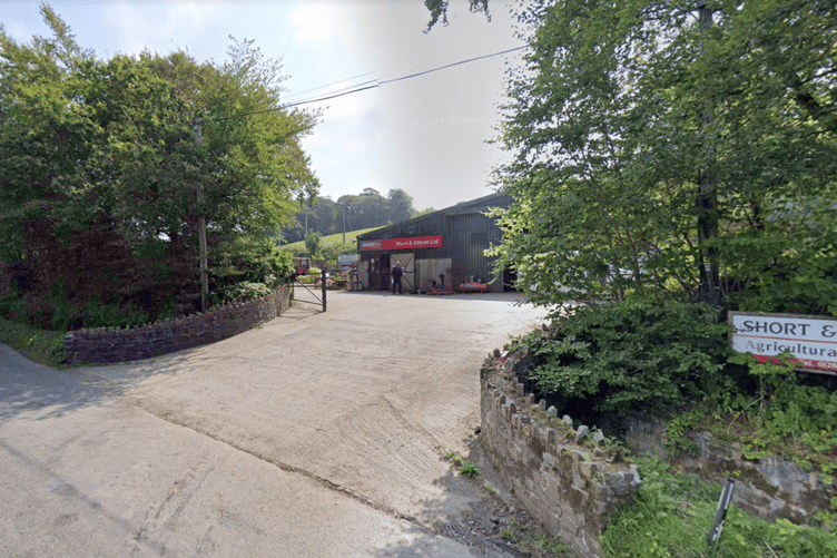 The present premises in Bridgerule which would be redeveloped (Picture: Google)