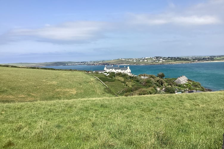 A electricity pole free sight at Hawker Cove, Padstow (Picture: NGED)