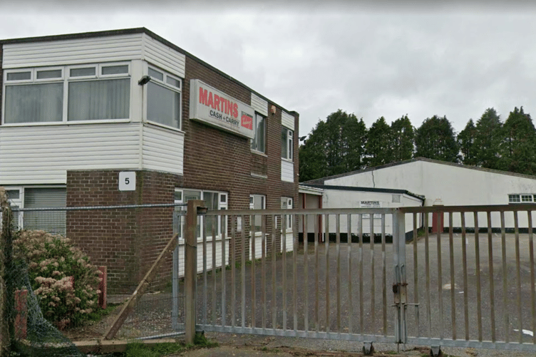 The former site of Martin's Cash and Carry in Launceston (Picture: Google)