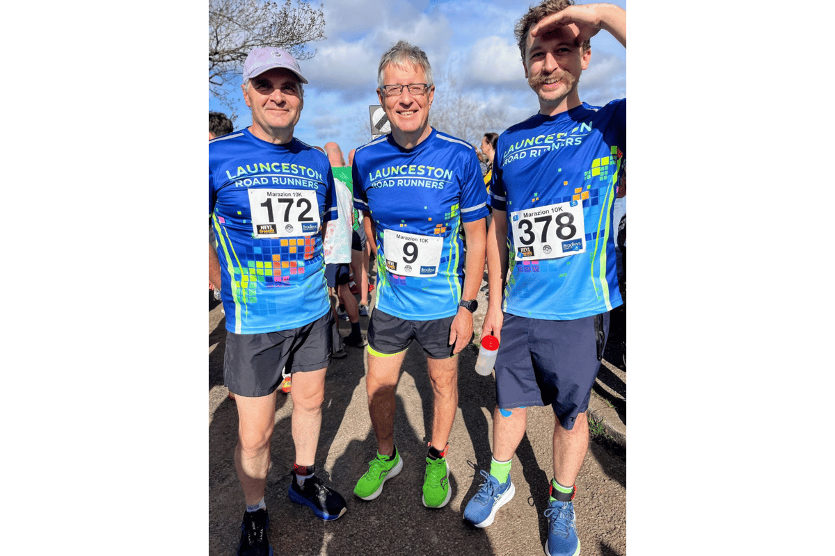 Launceston duo secure third at Marazion 10K
