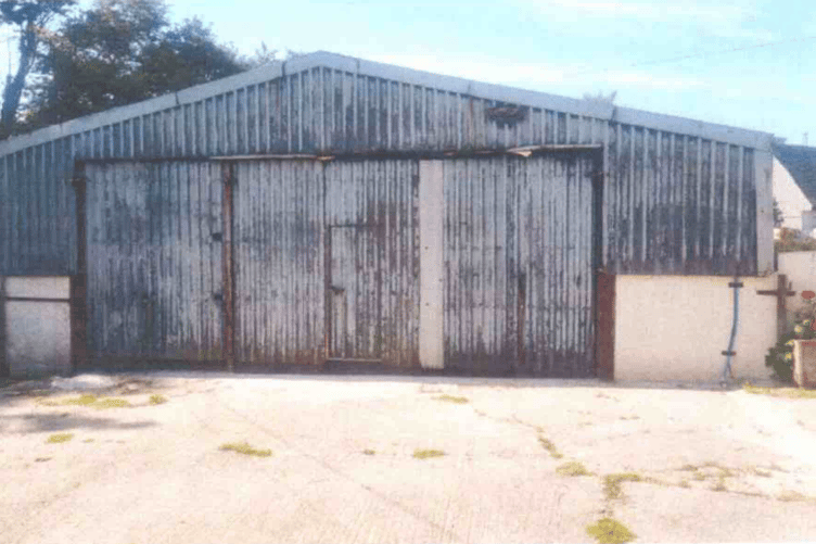 The agricultural barn that could become the microbrewery (Picture: Cornwall Council)
