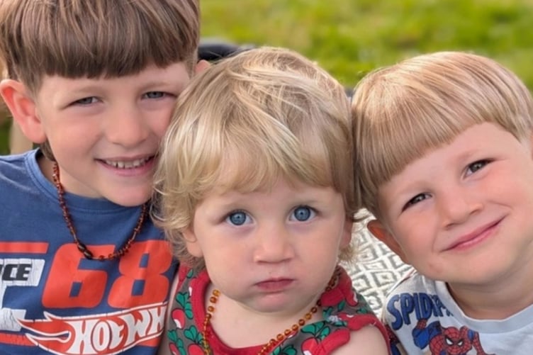 Emily and Mark have three young children.