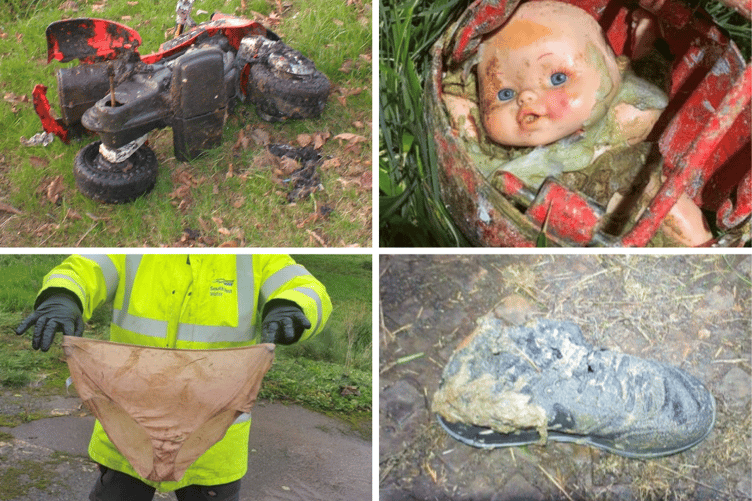 South West Water lifts the lid on the spooky items found inside its sewers