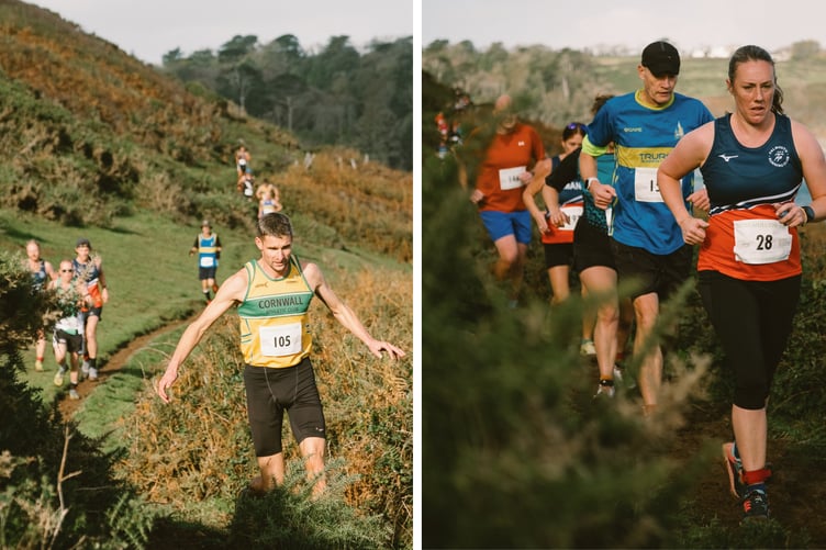 Runners enjoyed incredible views around the challenging course.