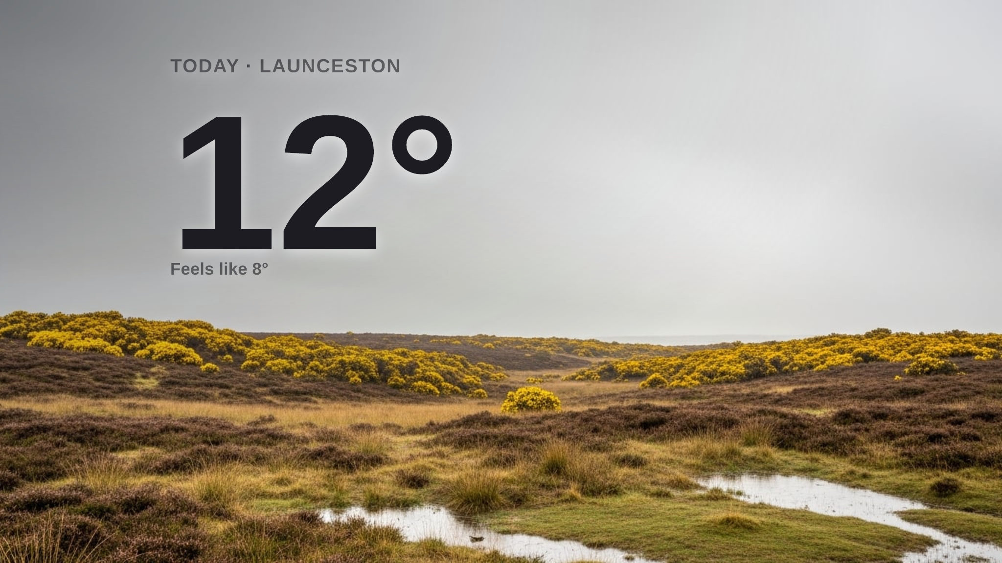 Rainy day ahead for Launceston - here's your Wednesday forecast