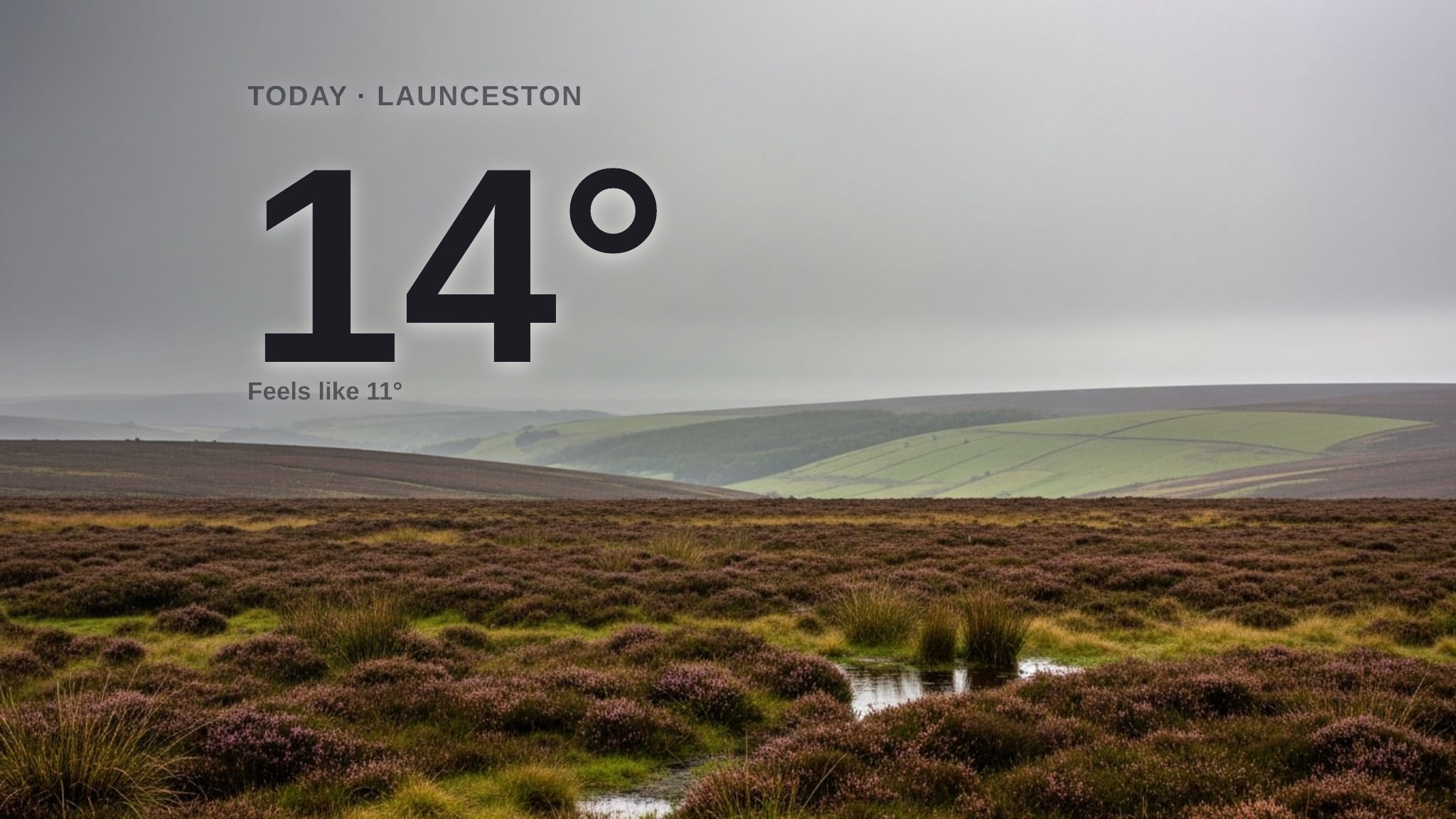 Rain on the way for Launceston today - here's your Tuesday forecast